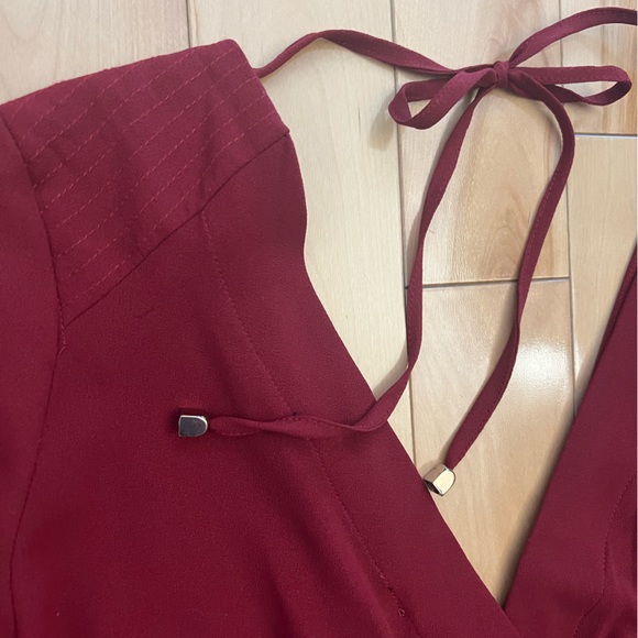 Burgundy Guess romper - Picture 8 of 10
